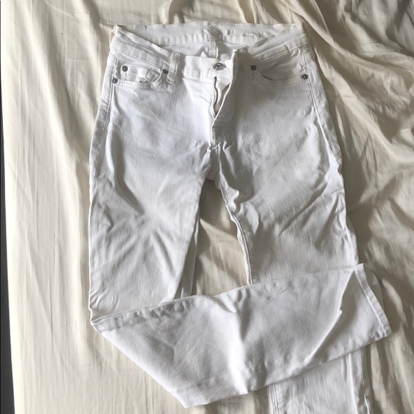 7 for All Mankind The Skinny Jean in White - Picture 4 of 5